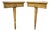 Louis XVI Style Corner Consoles, Set of 2 For Sale