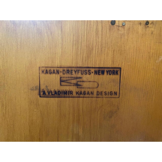 Kagan-Dreyfuss, Inc. 1950s Vladimir Kagan for Kagan/ Dreyfuss Credenza or Bedroom Cabinet For Sale - Image 4 of 12