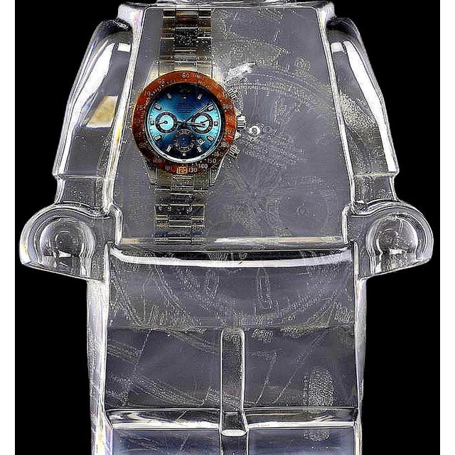 Vincent Sabatier, Rolex Daytona Blue, 2019, Screen Print For Sale - Image 4 of 6