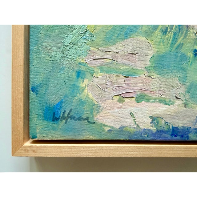 Impressionist Original Signed Hudson River Valley Landscape Painting For Sale - Image 3 of 5