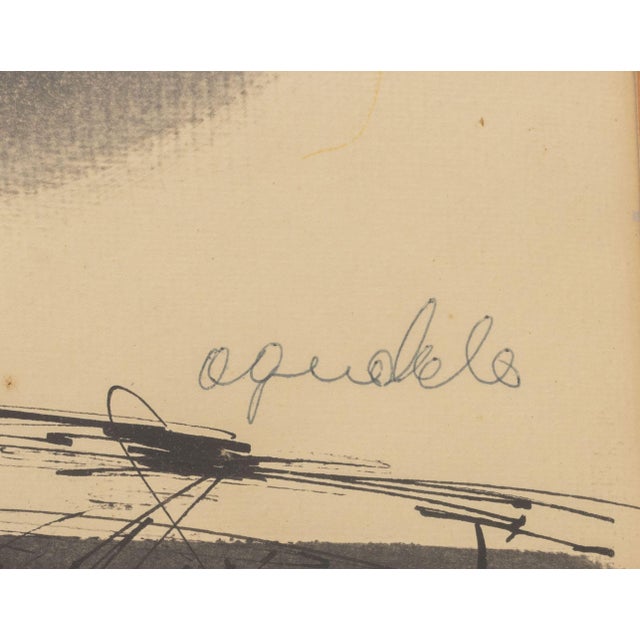 Agudelo Abstract Venus Ink on Paper, 20th Century For Sale In New York - Image 6 of 7
