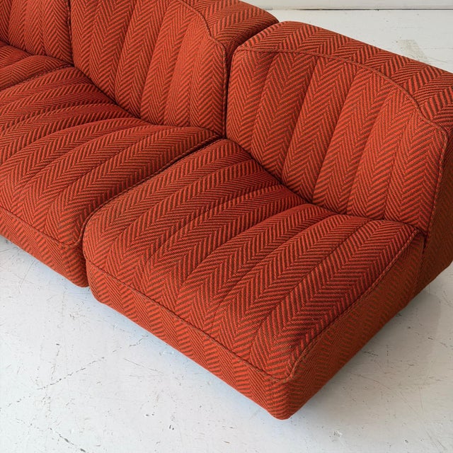 c. 1970s. Italy. Price is for the set. Contact us if you’d like to purchase a single item. Original wool upholstery. 4...