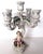 Vintage Porcelain Five-Light Candlestick, 1920s For Sale - Image 3 of 12