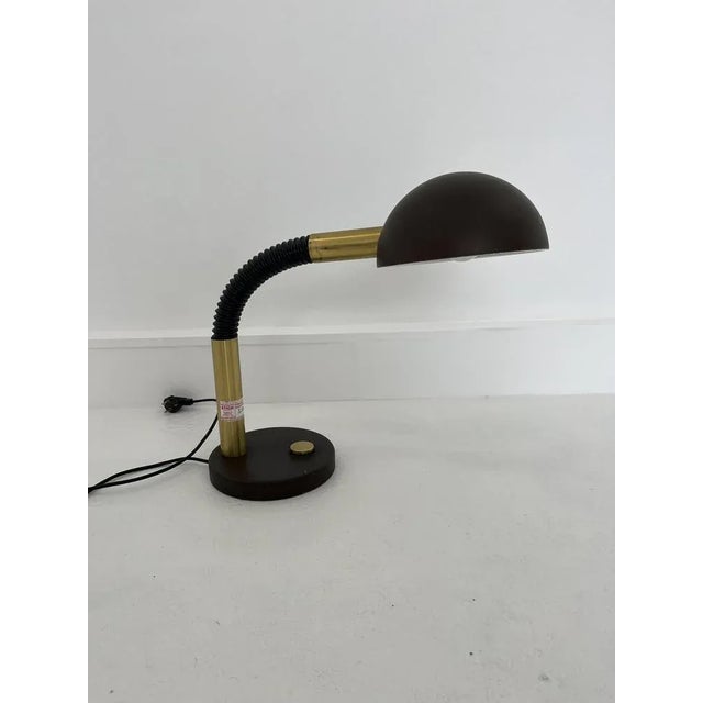 Vintage Brutalist Table Lamp by Egon Hillebrand for Hillebrand Lighting, 1970s For Sale - Image 12 of 12