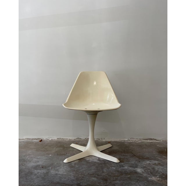 Wood 1960s Vintage Arkana Furniture Maurice Burke Dining Table and Six Chairs - Set of 7 For Sale - Image 7 of 11
