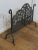 Gothic Pierced Wrought Iron Fire Screen For Sale - Image 5 of 8