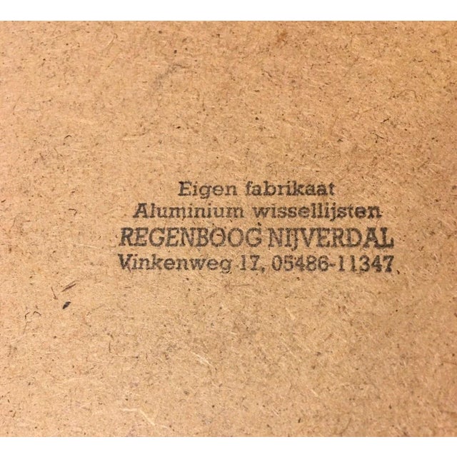 Johannes Andersen Johannes T. Schmetterling, Blue Composition, 1994, Mixed Media, Framed For Sale - Image 4 of 13