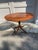 Late 19th Century English Regency Style Mahogany Oval Pedestal Hall or Dining Table With Banded Top For Sale - Image 11 of 11
