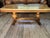 1960s Vintage Italian Provincial Yellow Onyx Top Coffee Table With Carved Wood Base For Sale - Image 5 of 8