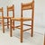 Chairs in Fir Wood and Rope by Raffaello Biagetti from Atelier Biagetti, 1970s , Set of 4 For Sale - Image 10 of 18