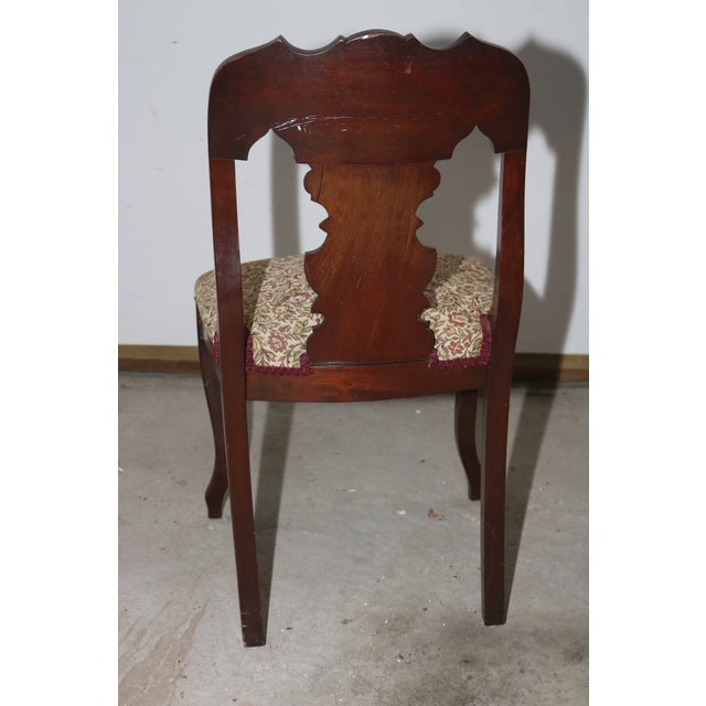 Vintage 1940's Craddock Furniture of Indiana Mahogany Table & Chairs