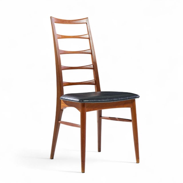 Koefoeds Hornslet Niels Koefoed for Koefoeds Hornslet Lis Danish Teak Dining Chairs - Set of 10 For Sale - Image 4 of 11