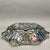 Glass Vintage Federal Glass Smokey Gray “Pioneer” Carnival Glass Fruit Bowl For Sale - Image 7 of 8
