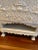 Linen Vintage French Victorian Hand Carved Painted Buffet Cabinet Credenza For Sale - Image 8 of 11
