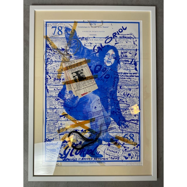 SCREEN PRINT: Wilfried Pas (Londerzeel, 1940) Screen printed on “Extra Maco Mat” 200 gsm paper. Limited to 100 copies....