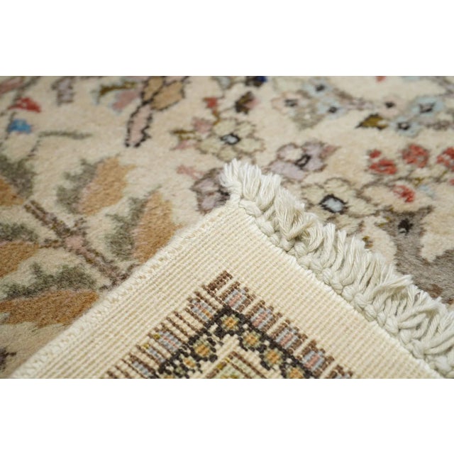 Vintage Persian Tabriz Rug 8'1'' X 10'1'' For Sale - Image 12 of 12