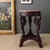 French Empire Style Pink Marble Swan Leg Side Table or Drinks Table For Sale - Image 3 of 11