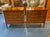 Wood Pair of Italian Walnut Inlaid Side Tables For Sale - Image 7 of 8