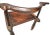 Wood Antique African Senufo Carved Hardwood Chair For Sale - Image 7 of 9