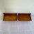 A pair of vintage 1960’s nightstands . The wall mounted bedside tables were commonly produced in the 1950’s and 60’s and...