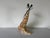 1980s 1980s Vintage Hand-Painted Ceramic Giraffe Sculpture For Sale - Image 5 of 12