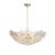 Glass Holly Glass Disc Chandelier, Clear For Sale - Image 7 of 7