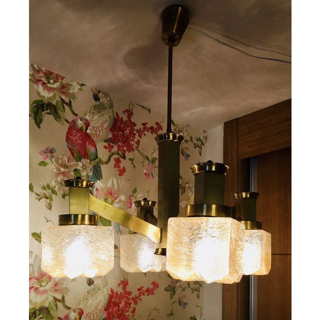 Cubist Series Chandelier by Gaetano Sciolari for Sciolari, 1970s For Sale - Image 12 of 18