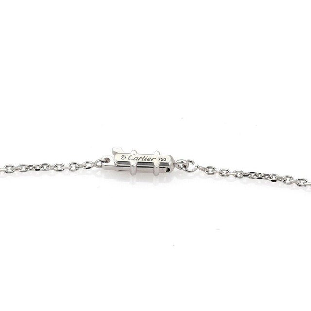 Cartier C Hearts 18k White Gold Pendant & Chain Necklace For Sale In Miami - Image 6 of 7