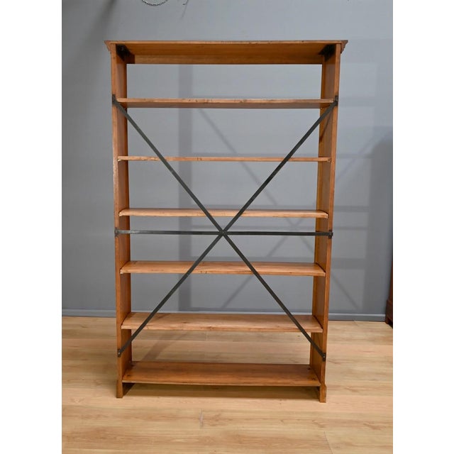 Vintage Oak Shelf, 1940 For Sale - Image 14 of 16