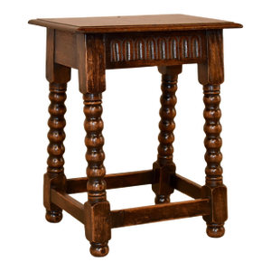 Late 18th Century English Oak Joint Stool