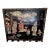 Large Antique 7' Chinese 6-Panel Lacquer Folding Screen – Sanxing Three Star Gods– Hand Painted/Gilt For Sale