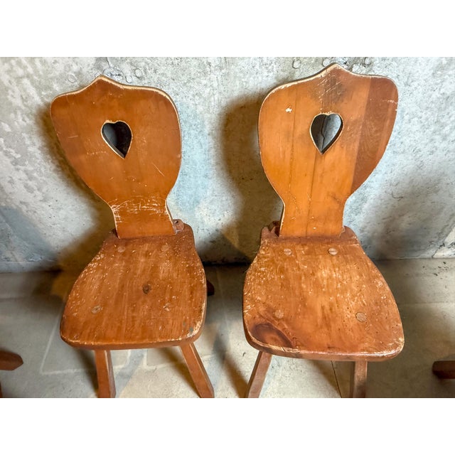 Traditional antique mountain chair from Vermont. Crafted from maple, this example has developed a beautiful patina over...