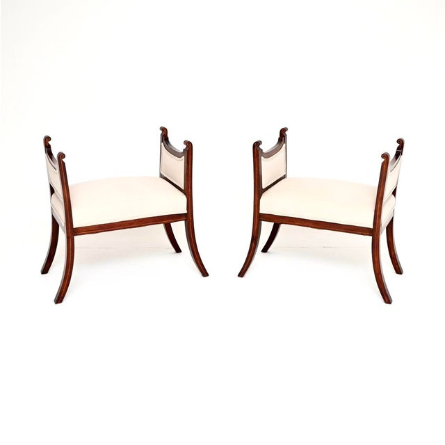 Antique Swedish Stools, 1900, Set of 2 For Sale - Image 11 of 11