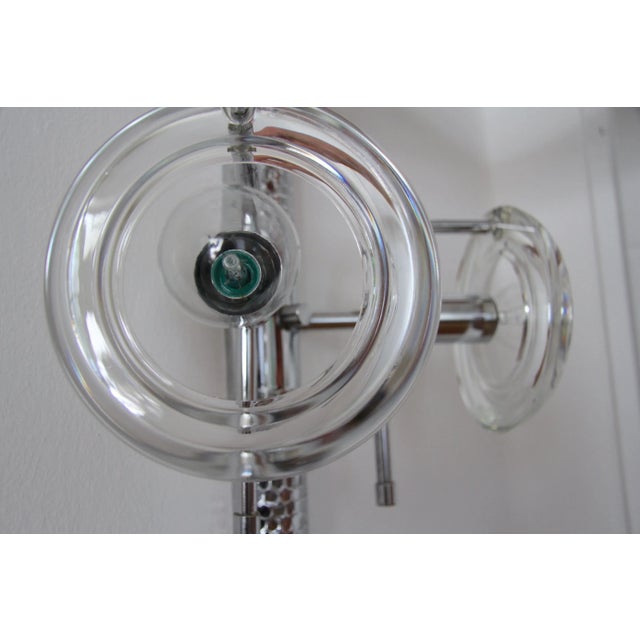 Italian Chandelier and Sconces, 1970s, Set of 3 For Sale - Image 17 of 18