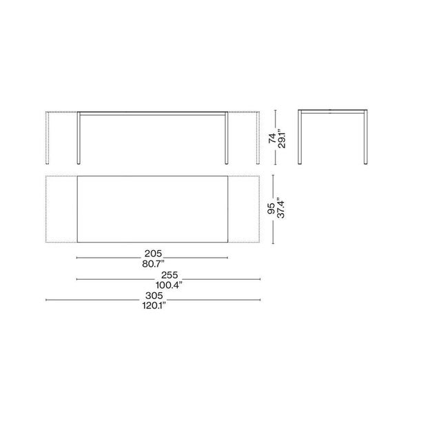 Black Naan Table by Piero Lissoni for Cassina For Sale - Image 8 of 12