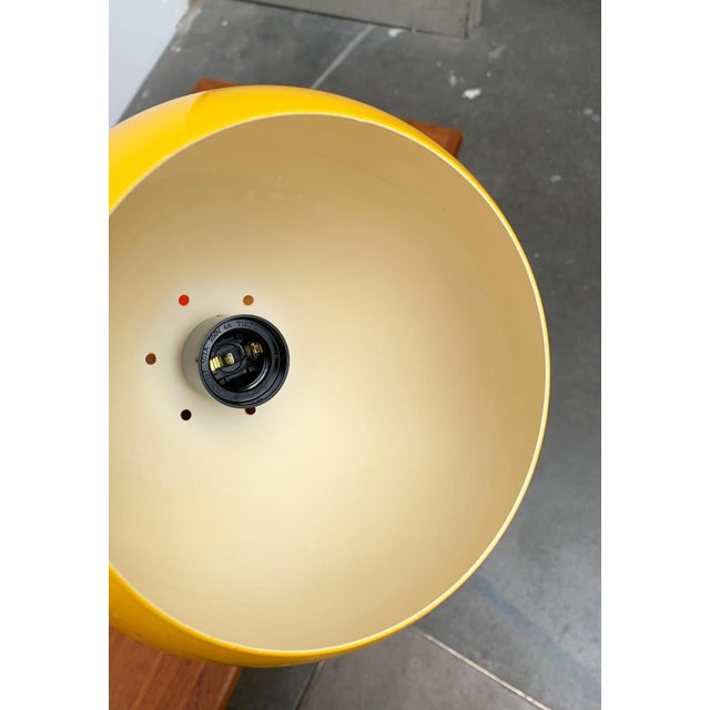 Mid-Century German Space Age Metal Ball Pendant Lamps, Set of 2 For Sale - Image 6 of 18