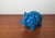 Mid-Century Modern Italian Rimini Blu Pottery Piggy Penny Bank Figurine by Aldo Londi for Bitossi, 1960s For Sale - Image 13 of 18