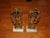 Pair Antique Victorian Girandoles Brass Marble Crystal Candelabra Candle Holders For Sale - Image 13 of 15