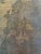 1970s Leather Top Coffee Table With World Map Motif and Carved Legs For Sale - Image 10 of 11