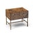 Mastercraft Mid Century Burlwood and Brass Nightstands - Pair For Sale - Image 12 of 13