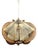 Scandinavian Cotton and Wood Pendant Light with Taut Wires, 1960 For Sale