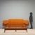 1950s double bed with integrated nightstands, crafted from wood with mahogany veneer. The design reflects the taste of the...