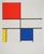 Piet Mondrian, Composition III in Red, Blue and Yellow, Signed Lithograph For Sale