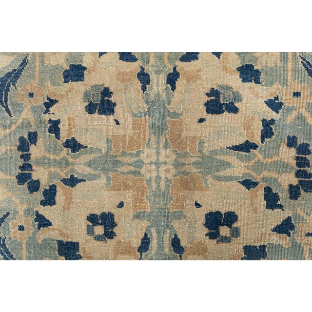 This early 20th-century Northwest Persian Tabriz antique carpet was made in Tabriz, the capital of the northwestern...