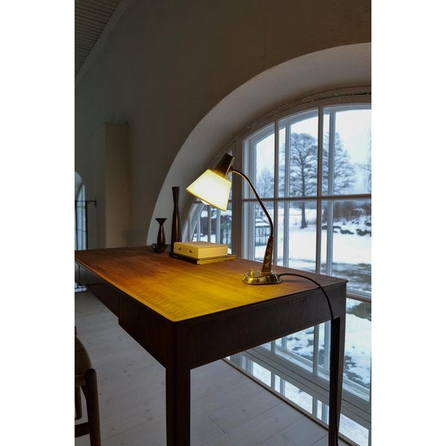 Swedish Brass E1139 Table Lamp by Sonja Katzin for ASEA, 1940s For Sale - Image 15 of 18