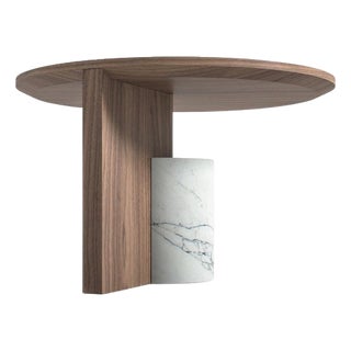 Low Sengu Table in Marble & Wood by Patricia Urquiola for Cassina, Italy For Sale