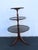 1940s Mahogany 3 Tiers Carved Pie Crust Round Side End Table 6911 For Sale In Miami - Image 6 of 10
