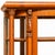 Antique 1900 American Oak Triple Curved Glass China Cabinet | Carved Lion Head & Claw Foot | Bow-Front China Cabinet A...