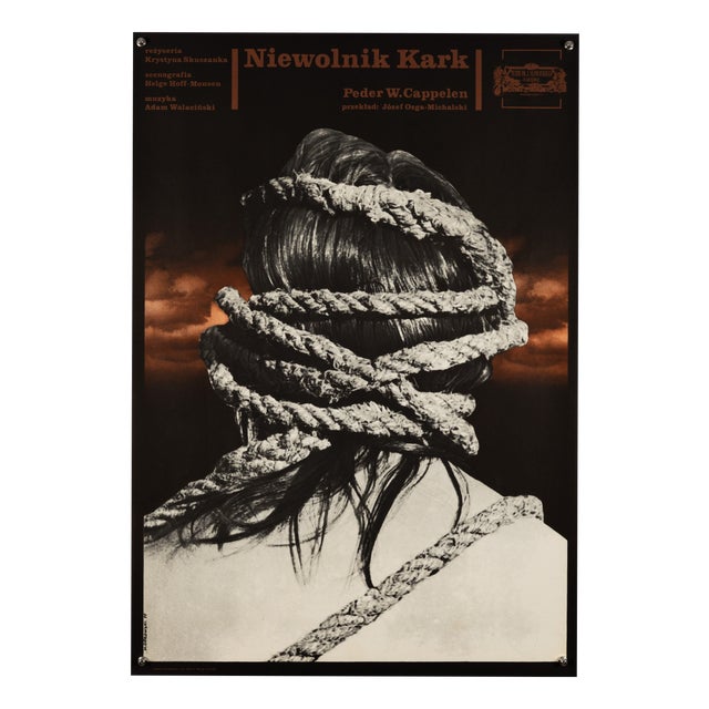 Slave Kark Theater Poster from M. Gorowski, 1977 For Sale