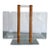 Mid-Century Magazine Rack in Wood and Lucite by Grosfeld House For Sale